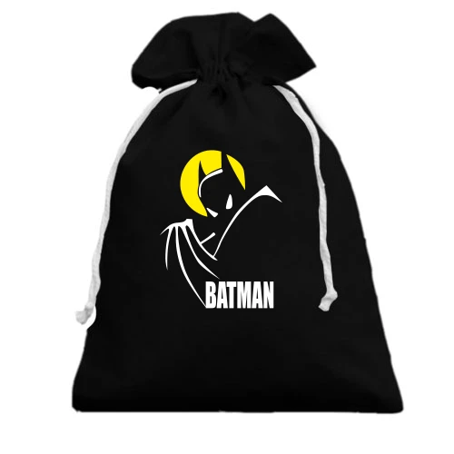 Подарочный мешочек, черный, Batman (black)