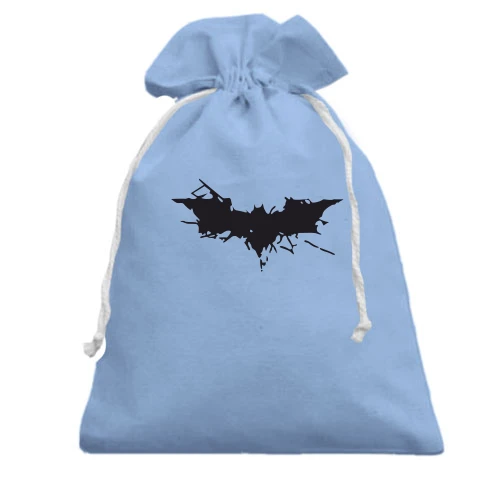 Подарунковий мішечок, блакитний, Batman (3)