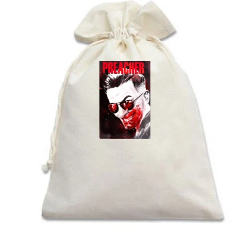 Подарочный мешочек с постером сериала Preacher (Cassidy)