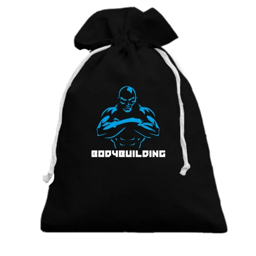 Подарочный мешочек, Черный, Bodybuilding