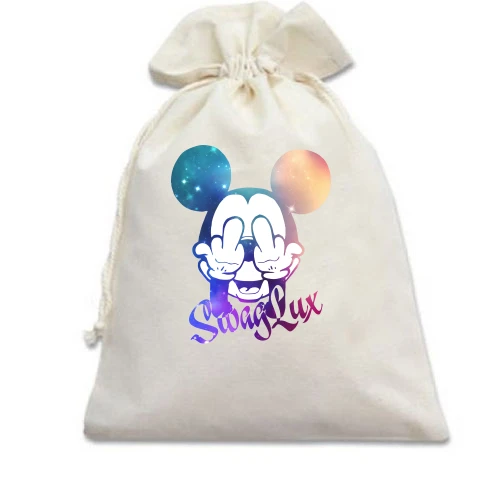 Подарочный мешочек, Белый, Swag Lux