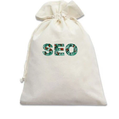 Подарочный мешочек, Белый, SEO (2)
