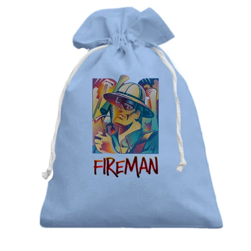 Подарочный мешочек FIREMAN