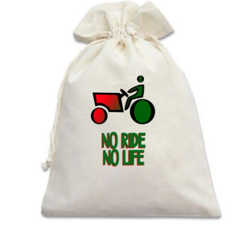 Подарунковий мішечок No ride no life