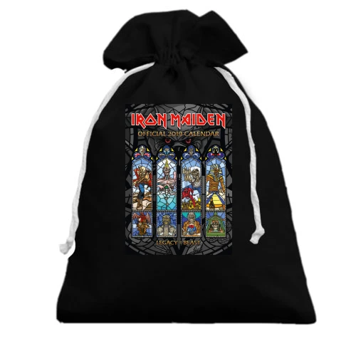 Подарочный мешочек, Черный, Iron Maiden - Legacy of the Beast (2)