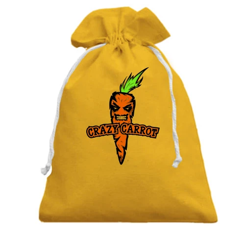 Подарунковий мішечок, Жовтий, Crazy Carrot (2)