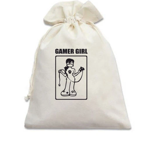 Подарунковий мішечок Gamer girl (2)