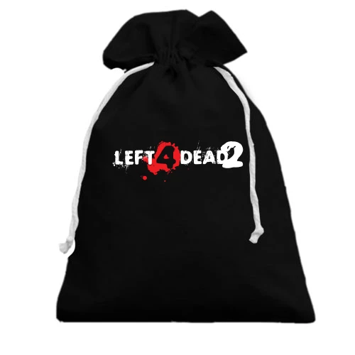 Подарочный мешочек, Черный, Left 4 dead 2