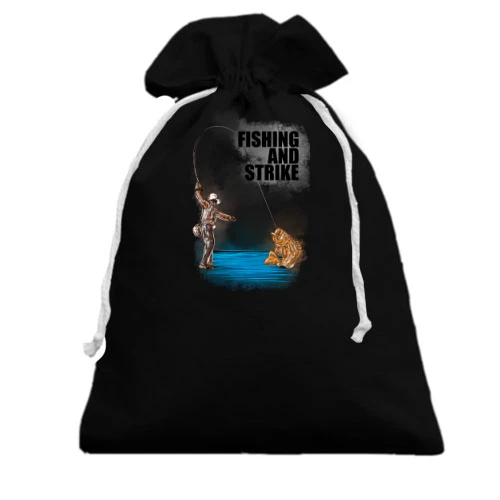 Подарочный мешочек Fishing and strike