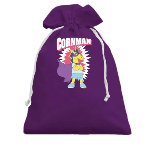 Подарунковий мішечок, Чорний, CornMan