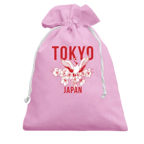 Подарунковий мішечок, рожевий, Tokyo Japan