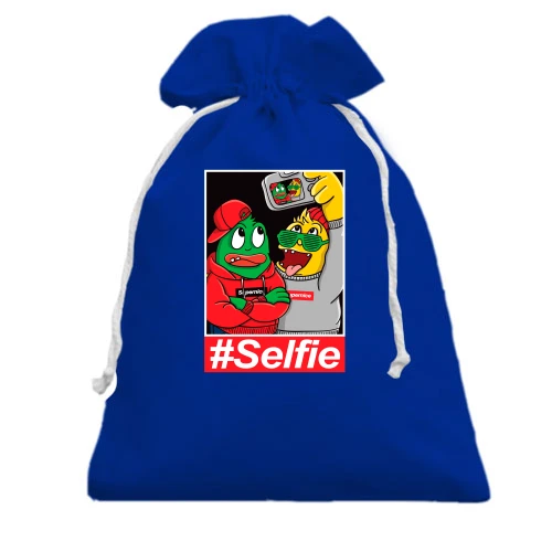 Подарочный мешочек #Selfie