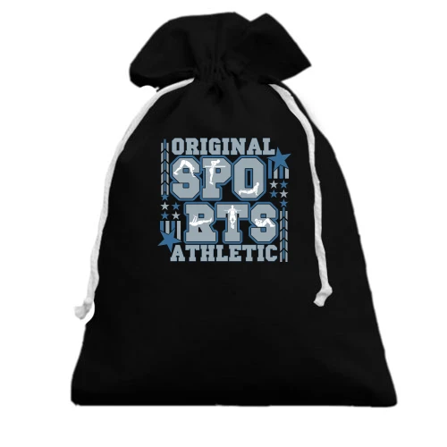 Подарочный мешочек, Черный, Original Sports Athletic