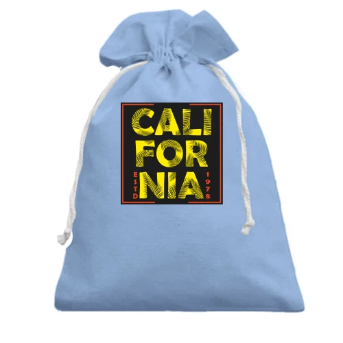 Подарунковий мішечок California Estd 1978