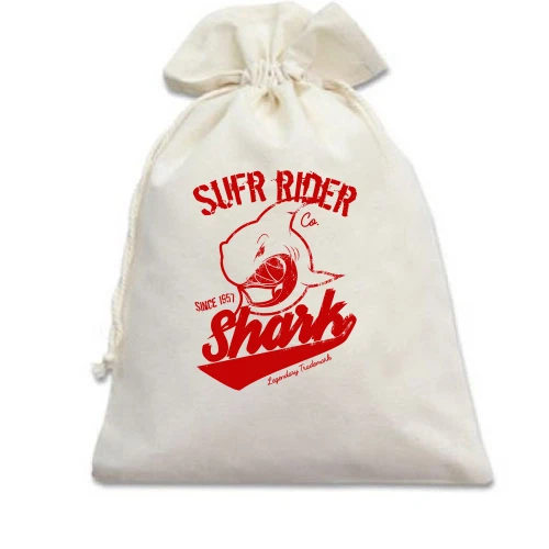 Подарочный мешочек Surf Rider Shark