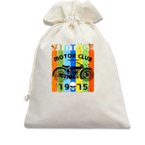 Подарунковий мішечок Vintage Motor Club