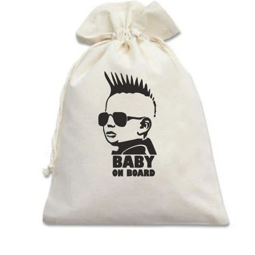 Подарунковий мішечок Baby on board