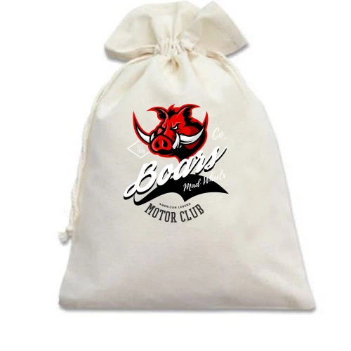 Подарочный мешочек Boars Motor Club
