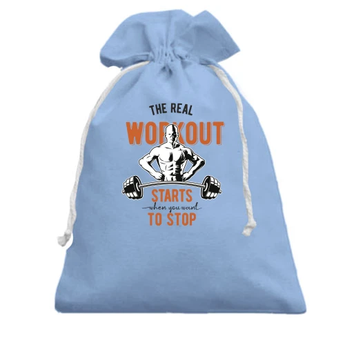 Подарочный мешочек The Real Workout