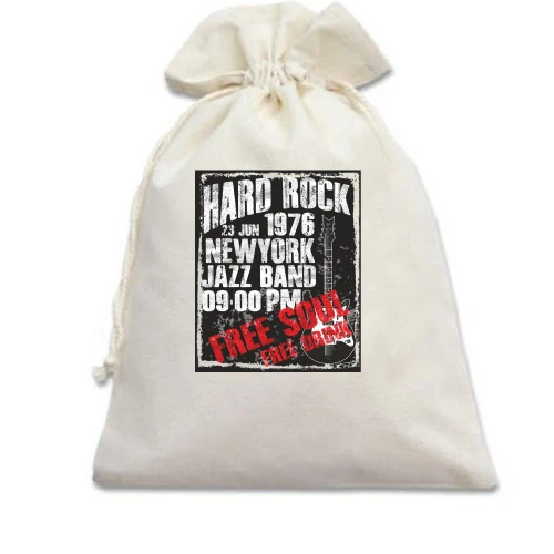 Подарочный мешочек Hard Rock 1976 New York