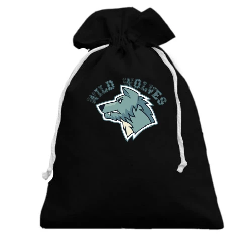 Подарочный мешочек Wild Wolves