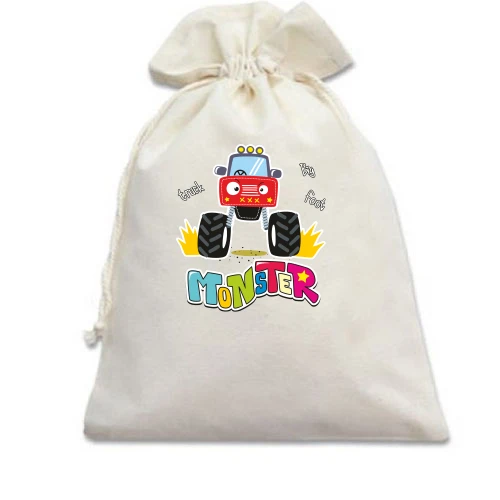 Подарочный мешочек Baby Monster Truck