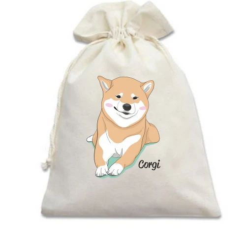 Подарунковий мішечок Corgi
