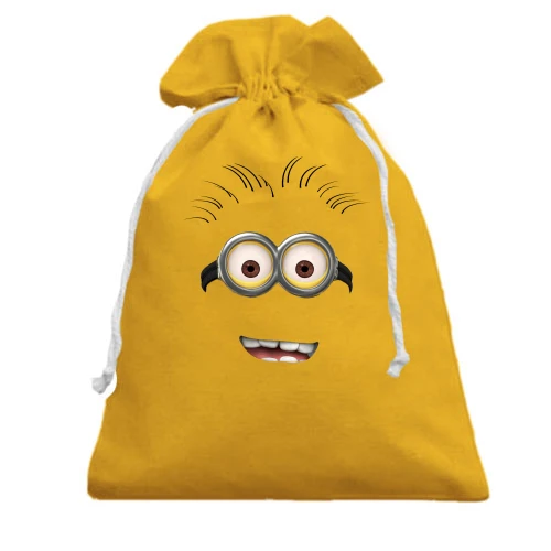 Подарунковий мішечок Minion face