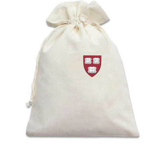 Подарочный мешочек Harvard logo mini