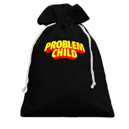 Подарочный мешочек, Черный, Problem Child