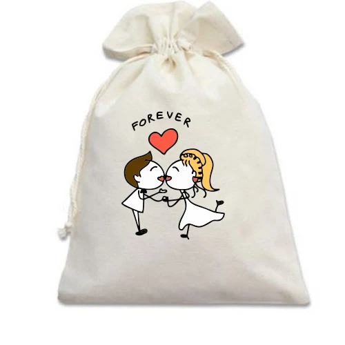 Подарочный мешочек Kissing Couple Forever