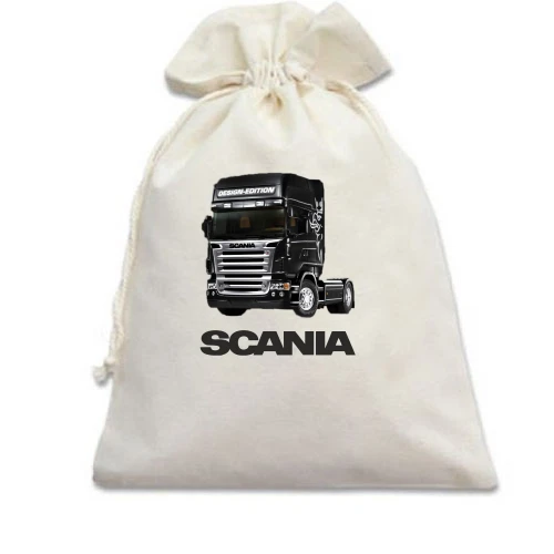 Подарунковий мішечок, білий, Scania 2