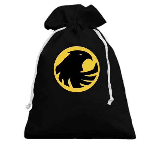 Подарунковий мішечок, Чорний, Birds of Prey emblem