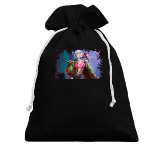 Подарочный мешочек Harley Quinn art