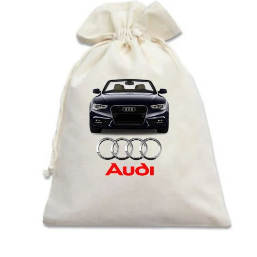 Подарунковий мішечок, білий, Audi Cabrio