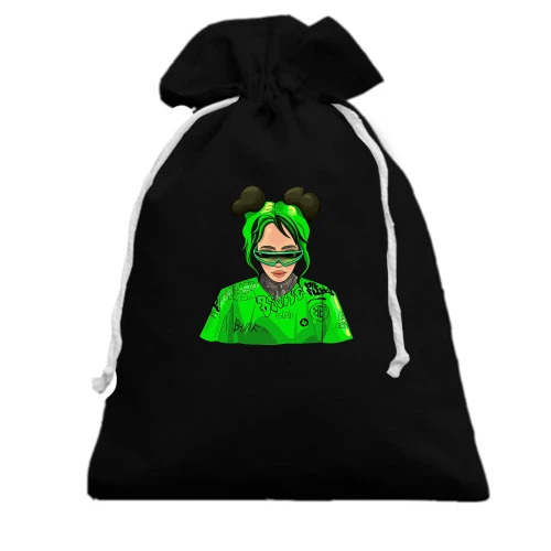 Подарунковий мішечок Billie Eilish art