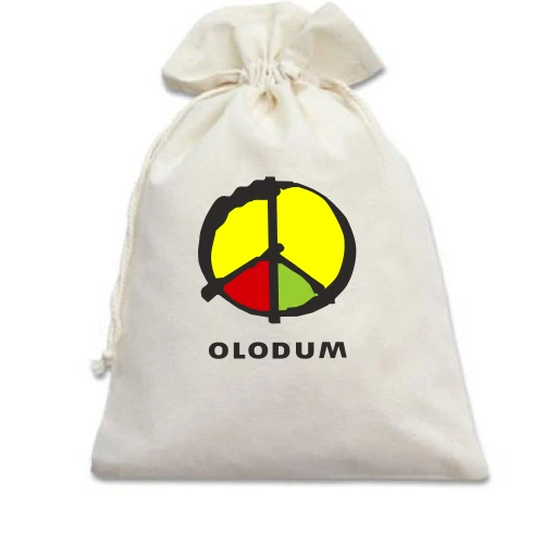 Подарочный мешочек, Бежевый, Olodum