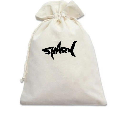 Подарунковий мішечок Shark word