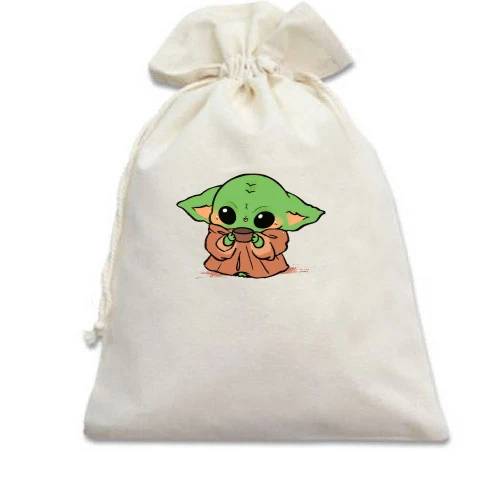 Подарочный мешочек Baby Yoda.