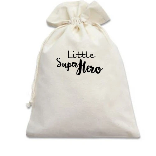 Подарочный мешочек Little Super Hero