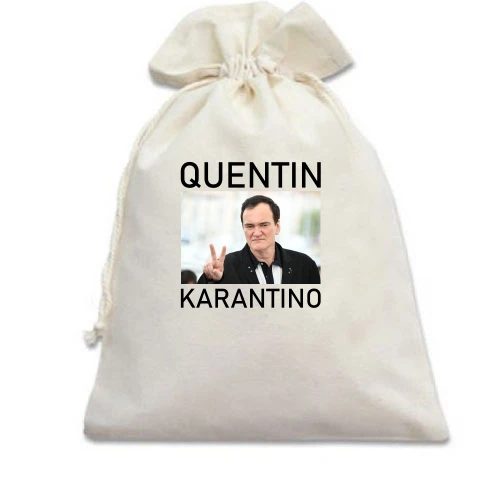 Подарунковий мішечок, Білий, Quentin Karantino