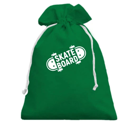 Подарочный мешочек Skate board.
