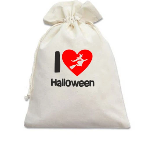 Подарочный мешочек I Love Halloween