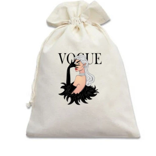 Подарунковий мішечок VOGUE blonde girl 1