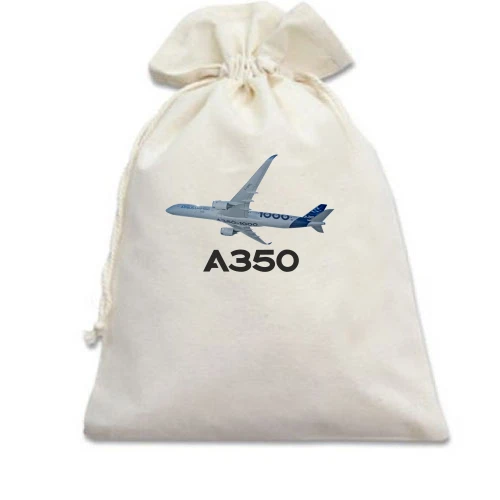 Подарунковий мішечок, білий, Airbus A350