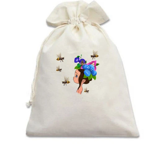 Подарунковий мішечок Baby with bees