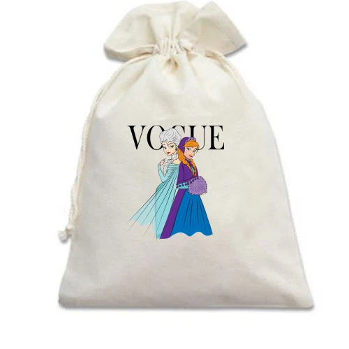 Подарочный мешочек VOGUE Elsa and Anna