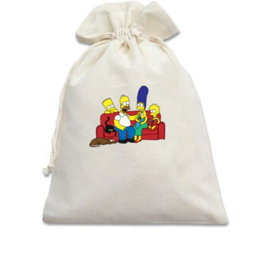Подарочный мешочек Simpsons family