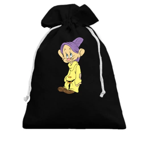 Подарочный мешочек, Черный, Dopey art