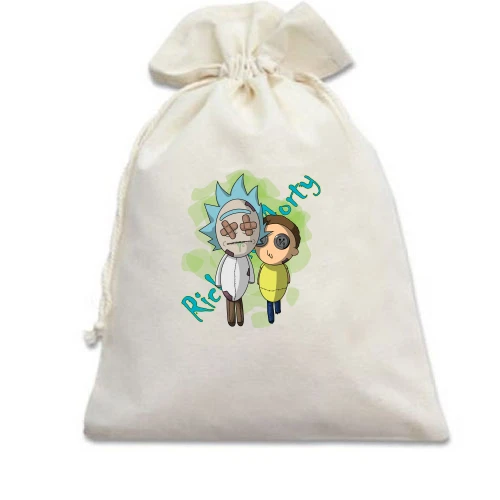 Подарочный мешочек Rick and Morty dolls